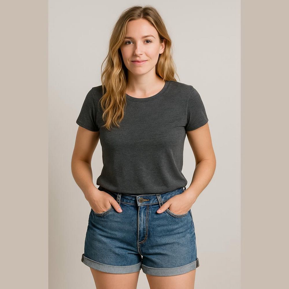 Gap XXL Medium Wash Rolled Cuff Denim Shorts